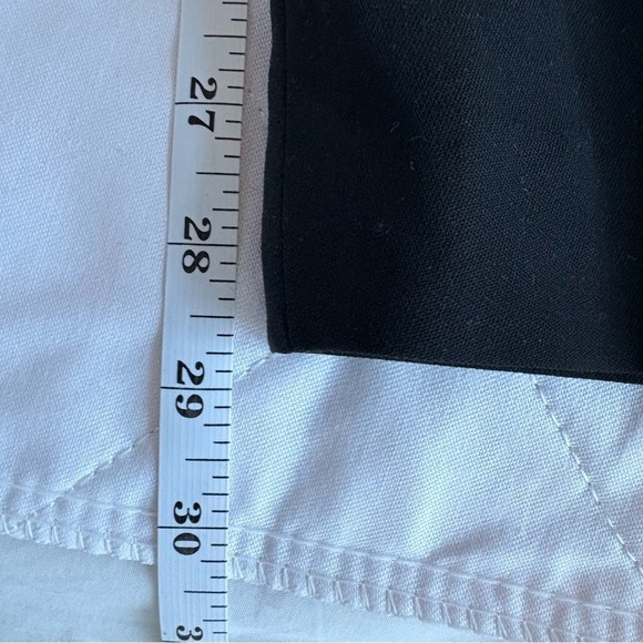 ☀️Dana Buchanan Black Wool Blend Straight Leg Pants - Picture 10 of 11